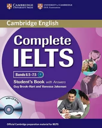 Complete IELTS Bands 6.5–7.5 Student's Book with Answers with CD-ROM cover