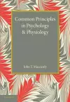 Common Principles in Psychology and Physiology cover