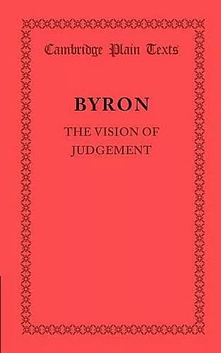 The Vision of Judgement cover