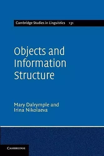 Objects and Information Structure cover
