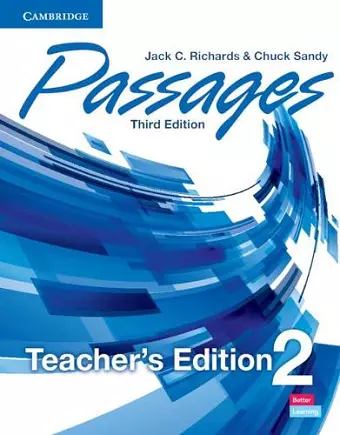 Passages Level 2 Teacher's Edition with Assessment Audio CD/CD-ROM cover