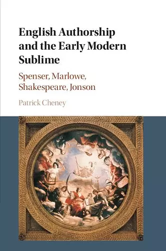 English Authorship and the Early Modern Sublime cover