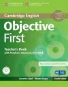 Objective First Teacher's Book with Teacher's Resources CD-ROM cover