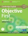 Objective First Workbook without Answers with Audio CD cover