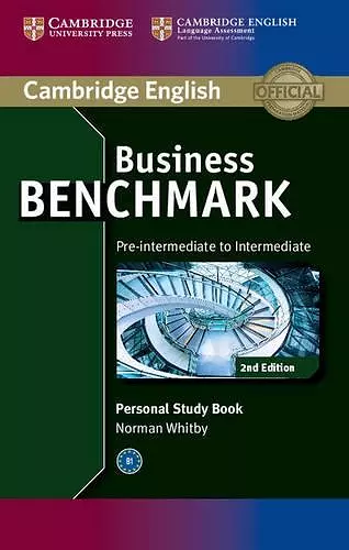 Business Benchmark Pre-intermediate to Intermediate BULATS and Business Preliminary Personal Study Book cover