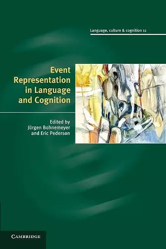 Event Representation in Language and Cognition cover