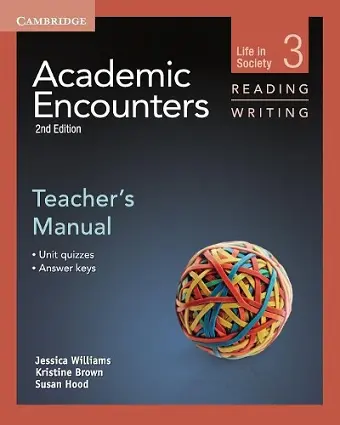 Academic Encounters Level 3 Teacher's Manual Reading and Writing cover