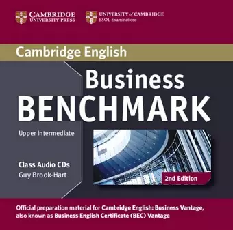 Business Benchmark Upper Intermediate Business Vantage Class Audio CDs (2) cover