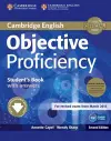 Objective Proficiency Student's Book Pack (Student's Book with Answers with Downloadable Software and Class Audio CDs (2)) cover