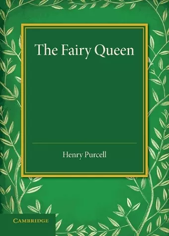 The Fairy Queen cover