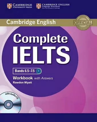 Complete IELTS Bands 6.5–7.5 Workbook with Answers with Audio CD cover