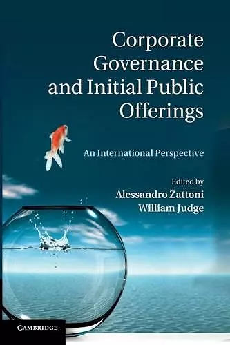 Corporate Governance and Initial Public Offerings cover