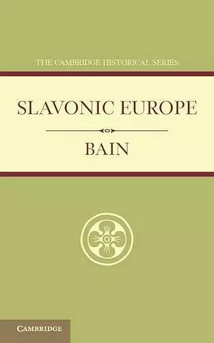 Slavonic Europe cover