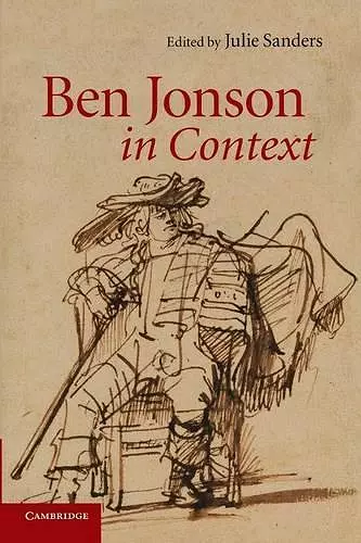 Ben Jonson in Context cover