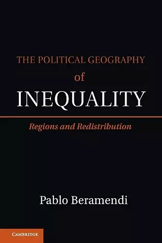 The Political Geography of Inequality cover