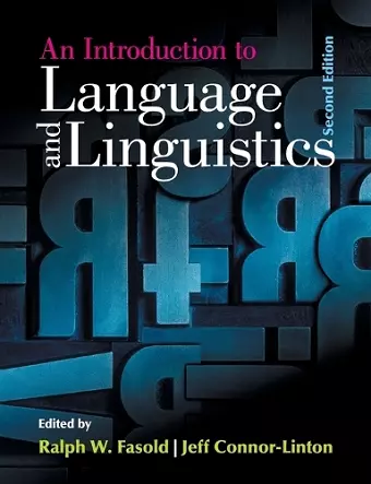 An Introduction to Language and Linguistics cover