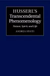 Husserl's Transcendental Phenomenology cover