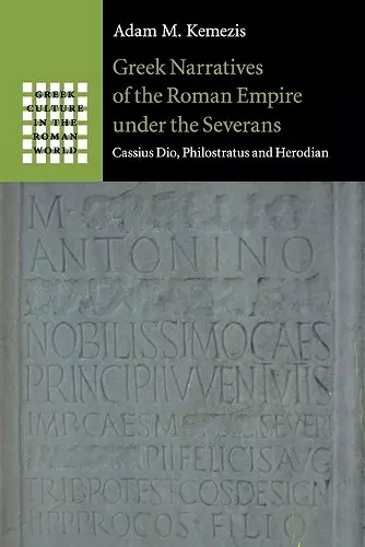 Greek Narratives of the Roman Empire under the Severans cover