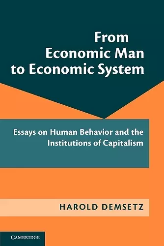 From Economic Man to Economic System cover