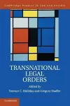 Transnational Legal Orders cover