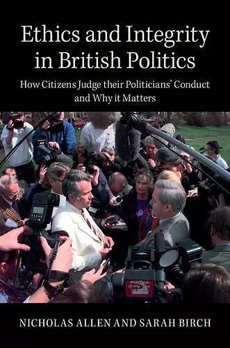 Ethics and Integrity in British Politics cover