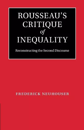 Rousseau's Critique of Inequality cover