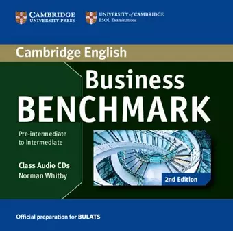 Business Benchmark Pre-intermediate to Intermediate BULATS Class Audio CDs (2) cover