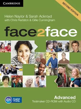 face2face Advanced Testmaker CD-ROM and Audio CD cover