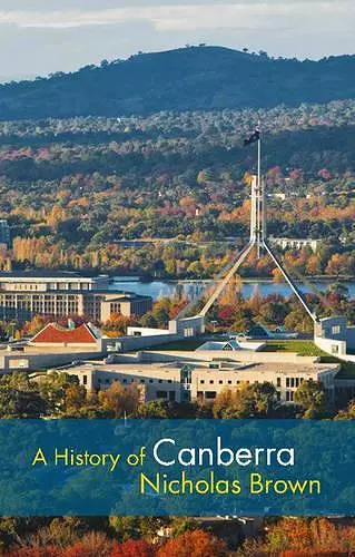 A History of Canberra cover