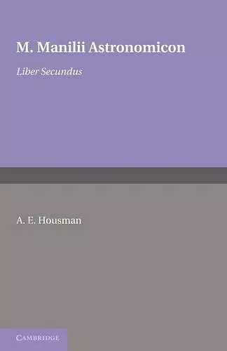 Astronomicon: Volume 2, Liber Secundus cover