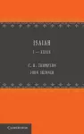 Isaiah 1–39 cover