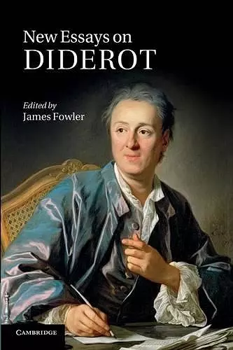 New Essays on Diderot cover