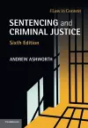 Sentencing and Criminal Justice cover