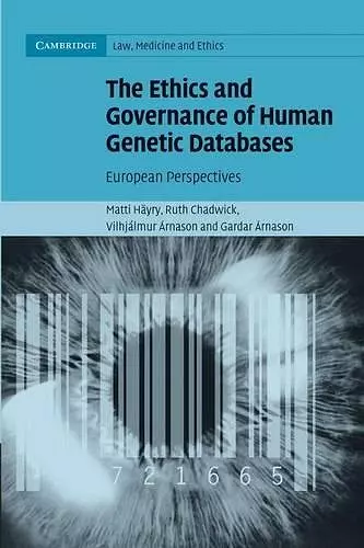 The Ethics and Governance of Human Genetic Databases cover