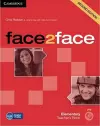 face2face Elementary Teacher's Book with DVD cover