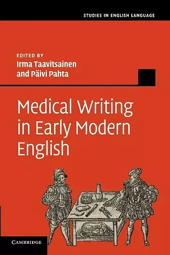 Medical Writing in Early Modern English cover