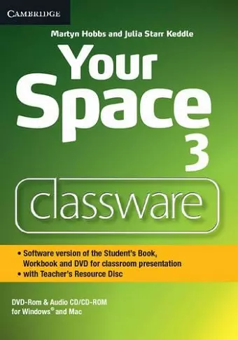 Your Space Level 3 Classware DVD-ROM with Teacher's Resource Disc cover