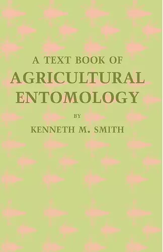 A Textbook of Agricultural Entomology cover