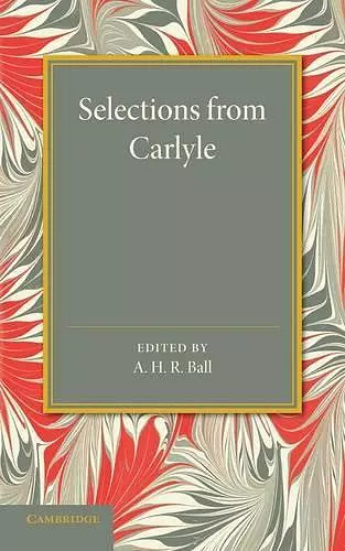 Selections from Carlyle cover