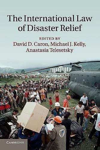 The International Law of Disaster Relief cover