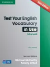 Test Your English Vocabulary in Use Advanced with Answers cover