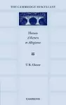 Horace: A Return to Allegiance cover