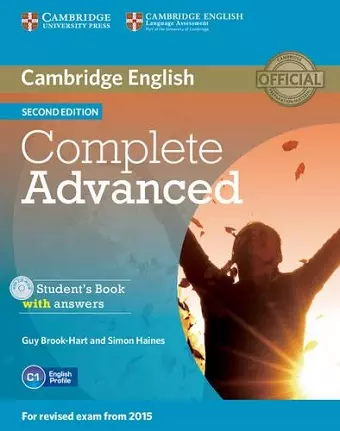 Complete Advanced Student's Book with Answers with CD-ROM cover