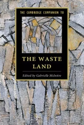 The Cambridge Companion to The Waste Land cover