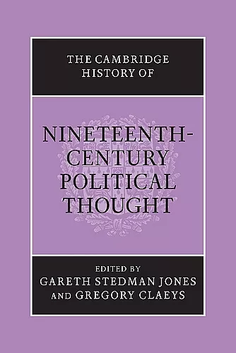The Cambridge History of Nineteenth-Century Political Thought cover