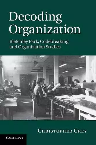 Decoding Organization cover