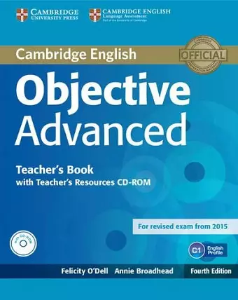 Objective Advanced Teacher's Book with Teacher's Resources CD-ROM cover