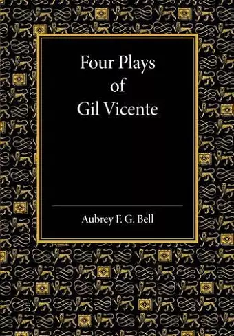 Four Plays of Gil Vicente cover