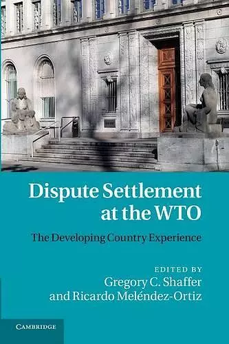 Dispute Settlement at the WTO cover