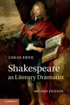 Shakespeare as Literary Dramatist cover
